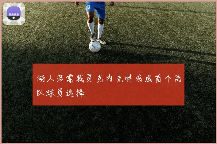 湖人若需裁员克内克特或成首个离队球员选择